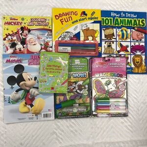 Usborne‎ Melissa and Doug Disney Children's Activity and Coloring Book Set